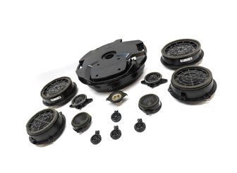 Thumbnail 16: 2015 AUDI Q3 8U FRONT REAR LEFT RIGHT BOSE WOOFER MIDRANGE TWEETER SPEAKER SET14