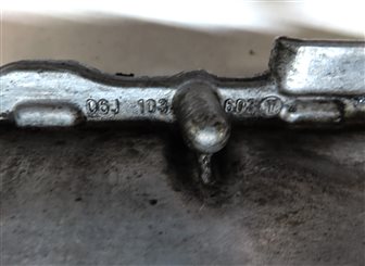 Thumbnail 8: 2009-2018 VW EOS TIGUAN AUDI Q3 (8U) 2.0L TURBO ENGINE UPPER OIL PAN CRADLE