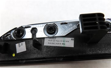 Thumbnail 14: 2015 AUDI Q3 (8U) FRONT REAR LEFT RIGHT DOOR DASH CONSOLE TRIM SET (Walnut Wood)