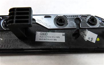 Thumbnail 5: 2015 AUDI Q3 (8U) FRONT REAR LEFT RIGHT DOOR DASH CONSOLE TRIM SET (Walnut Wood)