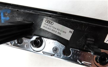 Thumbnail 8: 2015 AUDI Q3 (8U) FRONT REAR LEFT RIGHT DOOR DASH CONSOLE TRIM SET (Walnut Wood)