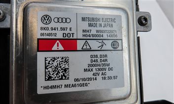 Thumbnail 7: 2015 AUDI Q3 (8U) FRONT LEFT DRIVER XENON HID HEADLIGHT LIGHT LAMP (NON AFS)
