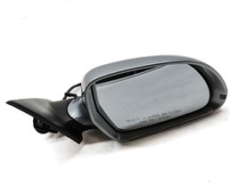 Thumbnail 4: 15-18 AUDI Q3 8U RIGHT DOOR MIRROR AUTODIM PFOLD HEATED BLIND SPOT (Silver)