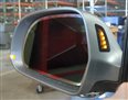 Thumbnail 3: 15-18 AUDI Q3 8U LEFT DOOR MIRROR AUTODIM PFOLD HEATED BLIND SPOT (Silver)