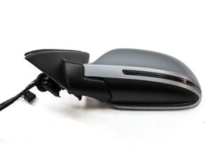 Thumbnail 8: 15-18 AUDI Q3 8U LEFT DOOR MIRROR AUTODIM PFOLD HEATED BLIND SPOT (Silver)