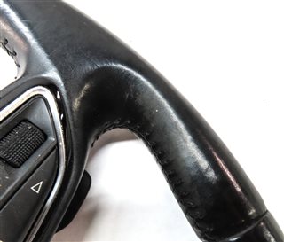 Thumbnail 8: 15-18 AUDI Q3 (8U) LEFT STEERING WHEEL w/ SWITCHES & SHIFT PADDLES (BLACK)