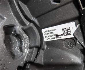 Thumbnail 9: 15-18 AUDI Q3 (8U) LEFT STEERING WHEEL w/ SWITCHES & SHIFT PADDLES (BLACK)