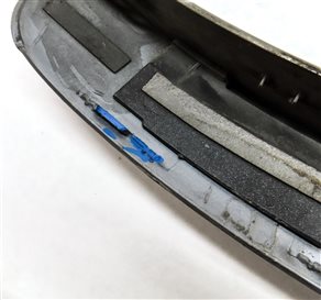 Thumbnail 8: 2015 AUDI Q3 (8U) REAR RIGHT WHEEL WELL FENDER FLARE MOULDING TRIM  (Silver)