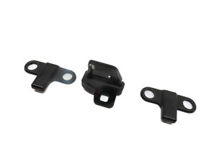 2010 LAND ROVER LR4 (L319) REAR UPPER HATCH TRUNK STRIKER HOOK w/ RAILS