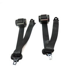 Thumbnail 2: 2010 LAND ROVER LR4 (L319) 3RD THIRD ROW REAR SEATBELT RETRACTOR SET 2 (Black)