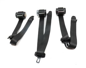 Thumbnail 2: 2010 LAND ROVER LR4 (L319) 2ND SECOND ROW REAR SEATBELT RETRACTOR SET 3 (Black)