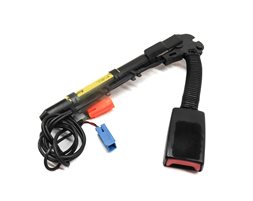 Thumbnail 1: 08-16 LR3 LR4 RANGE ROVER SPORT L320 LEFT FRONT DRIVER SEATBELT BUCKLE RECEIVER