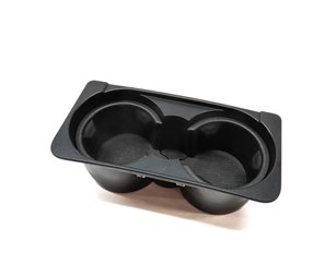 Thumbnail 1: 2010 LAND ROVER LR4 (L319) FRONT CENTER CONSOLE CUPHOLDER CUP HOLDER (BLACK)