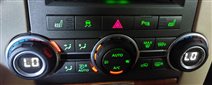 Thumbnail 2: 10-16 LAND ROVER LR4 - FRONT TEMPERATURE CLIMATE CONTROL PANEL (w/ HEATED SEAT)