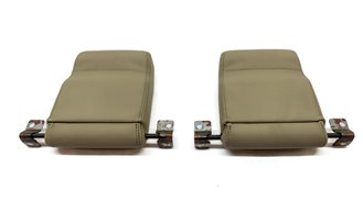 Thumbnail 5: 2010 LAND ROVER LR4 REAR THIRD 3RD ROW LEFT & RIGHT SEAT HEADREST SET (Almond)