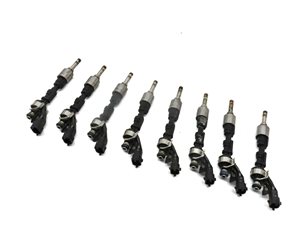 Thumbnail 1: 2010-2017 RANGE ROVER SPORT (L320 L322) JAGUAR XF XJ XK 5.0L FUEL INJECTOR SET 8