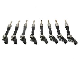 Thumbnail 2: 2010-2017 RANGE ROVER SPORT (L320 L322) JAGUAR XF XJ XK 5.0L FUEL INJECTOR SET 8