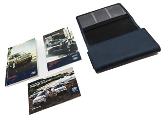 Thumbnail 3: 2010 LAND ROVER LR4 (L319) OWNERS MANUAL BOOKLET SET 3 w/ CARRYING CASE