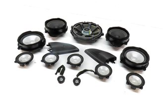 Thumbnail 1: 2010 LAND ROVER LR4 WOOFER MIDRANGE TWEETER HARMAN KARDON LOGIC 7 SPEAKER SET14