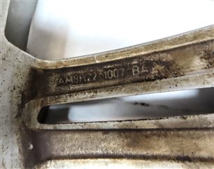 Thumbnail 4: 10-15 LAND ROVER LR4 10x8.5 10 SPLIT SPOKE ALUMINUM WHEEL RIM (SILVER SPARKLE)