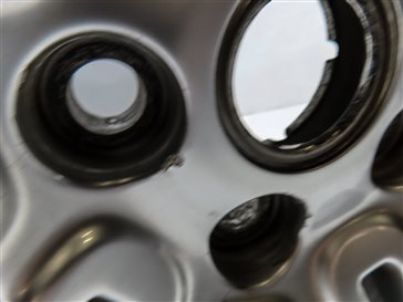 Thumbnail 10: 10-15 LAND ROVER LR4 10x8.5 10 SPLIT SPOKE ALUMINUM WHEEL RIM (SILVER SPARKLE)