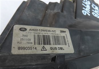 Thumbnail 7: 10-13 LAND ROVER LR4 (L319) LEFT HID XENON ADAPTIVE HEADLIGHT HEAD LIGHT LAMP