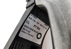 Thumbnail 6: 10-16 LR4 RANGE ROVER SPORT (L320) FRONT RIGHT PASSIVE DOOR HANDLE TEXTURED