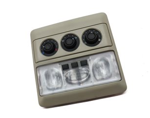 Thumbnail 3: 2010 LAND ROVER LR4 (L319) REAR DOME LIGHT w/ CLIMATE CONTROL PANEL (Beige)
