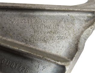 Thumbnail 6: 2011 BMW X3 (F25) 3.0L TURBO (N55) ENGINE LEFT & RIGHT MOUNT BRACKET SET 2