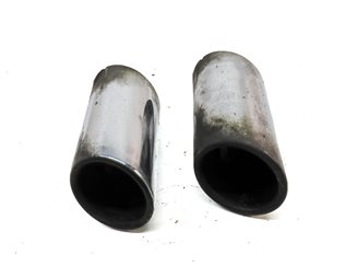 Thumbnail 2: 2011-2013 BMW X3 (F25) 3.0L N55 TURBO LEFT & RIGHT MUFFLER EXHAUST TIP SET 2