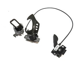 Thumbnail 1: 2011 BMW X3 (F25) HOOD SAFETY CATCH HOOK w/ RELEASE HANDLE & CABLE