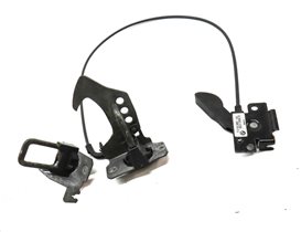 Thumbnail 2: 2011 BMW X3 (F25) HOOD SAFETY CATCH HOOK w/ RELEASE HANDLE & CABLE