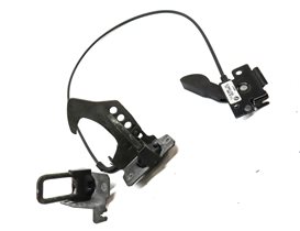 Thumbnail 3: 2011 BMW X3 (F25) HOOD SAFETY CATCH HOOK w/ RELEASE HANDLE & CABLE