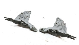 Thumbnail 1: 2011-2018 BMW X3 X4 (F25 F26) FRONT LEFT & RIGHT HOOD HINGE SET 2 (Silver)