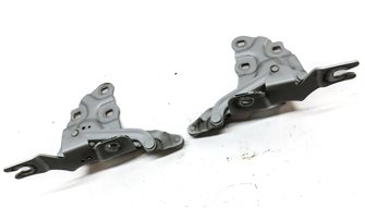 Thumbnail 3: 2011-2018 BMW X3 X4 (F25 F26) FRONT LEFT & RIGHT HOOD HINGE SET 2 (Silver)