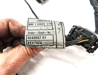 Thumbnail 4: 2011 BMW X3 (F25) REAR PARK ASSIST PDC SENSOR SET4 (3 BLACK 1 SILVER) & HARNESS