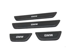 Thumbnail 2: 2011 BMW X3 (F25) FRONT REAR LEFT RIGHT DOOR SILL SCUFF PLATE SET 4 (BLACK)