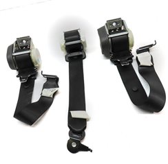 Thumbnail 3: 2011 BMW X3 (F25) 2ND ROW REAR LEFT RIGHT CENTER SEATBELT RETRACTOR SET3 (Black)