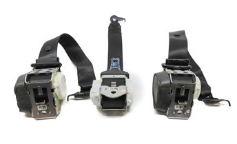 Thumbnail 4: 2011 BMW X3 (F25) 2ND ROW REAR LEFT RIGHT CENTER SEATBELT RETRACTOR SET3 (Black)