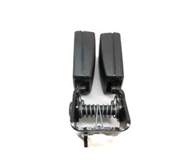 Thumbnail 5: 2011 BMW X3 (F25) REAR LEFT RIGHT CENTER SEATBELT BUCKLE RECEIVER SET3 (Black)