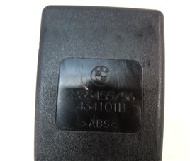 Thumbnail 6: 2011 BMW X3 (F25) REAR LEFT RIGHT CENTER SEATBELT BUCKLE RECEIVER SET3 (Black)