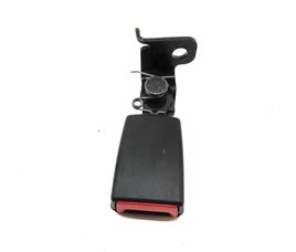 Thumbnail 7: 2011 BMW X3 (F25) REAR LEFT RIGHT CENTER SEATBELT BUCKLE RECEIVER SET3 (Black)
