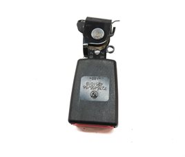 Thumbnail 8: 2011 BMW X3 (F25) REAR LEFT RIGHT CENTER SEATBELT BUCKLE RECEIVER SET3 (Black)