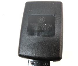 Thumbnail 9: 2011 BMW X3 (F25) REAR LEFT RIGHT CENTER SEATBELT BUCKLE RECEIVER SET3 (Black)