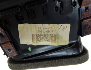 Thumbnail 7: 2011 BMW X3 (F25) FRONT LEFT DRIVER DASH HVAC A/C HEATER AIR VENT (Black)