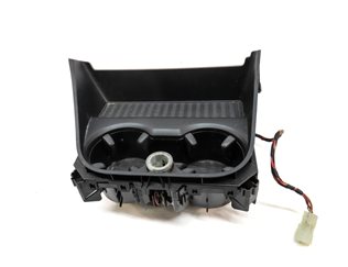 Thumbnail 2: 2011 BMW X3 (F25) FRONT CENTER CONSOLE CUPHOLDER CUP HOLDER ASSEMBLY (BLACK)