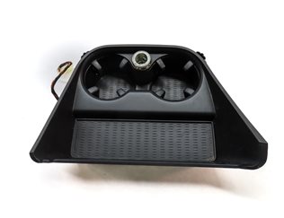 Thumbnail 4: 2011 BMW X3 (F25) FRONT CENTER CONSOLE CUPHOLDER CUP HOLDER ASSEMBLY (BLACK)