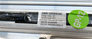 Thumbnail 7: 2011-2017 BMW X3 (F25) LEFT REAR DOOR RETRACTABLE WINDOW SHADE SUNSHADE SCREEN