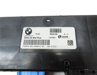 Thumbnail 4: 2011-2018 BMW X3 X4 (F25 F26) CENTRAL GATEWAY CONTROL MODULE COMPUTER