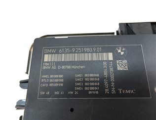 Thumbnail 4: 10-17 BMW 5 6 7 M5 X3 X4 (F06 F10 F12 F25 F26) FRM III BODY LIGHT CONTROL MODULE